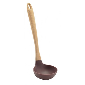 Polonic din silicon Perfect Home, 29 cm, maro