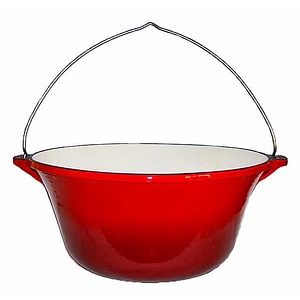 Ceaun de fonta Efonta, emailat, 16 l