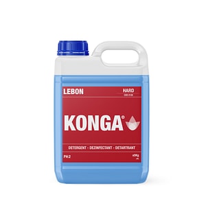 Detergent Konga, Hard, Dezinfectant, Detartrant, 5L