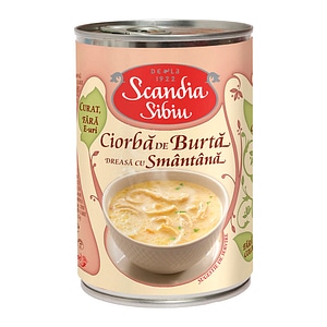 Ciorba de burta cu smantana Scandia Sibiu, 820 g
