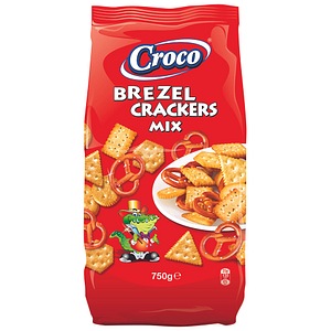 Mix covrigei si crackers Croco, 750 g