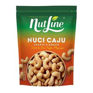Nuci caju coapte si sarate Nutline, 150 g
