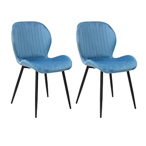 Set 2 Scaune Opal, 86 x 45 x 44 cm, Blue