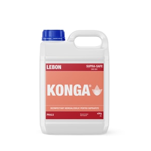 Dezinfectant Konga, Hidroalcoolic, Pentru Suprafete, 5L