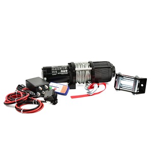 Troliu electric GEKO, 12V, cu telecomanda wireles, 4500lb / 2041kg