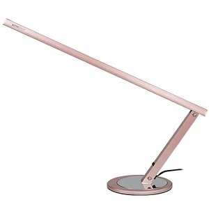 Lampa de birou Activeshop, roz, picior reglabil, de 20 W