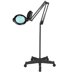 Lampa cu lupa LED Glow Moonlight, cu trepied, lentila de sticla