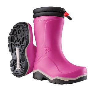 Cizme imblanite pentru copii Dunlop Kids Blizzard, Roz, 33