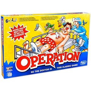 Joc de societate Operation, Hasbro, Multicolor