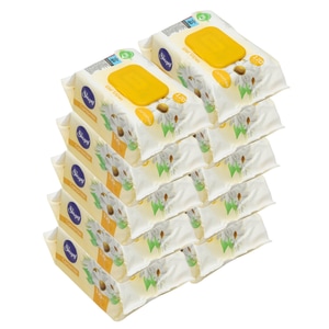 Servetele umede Sleepy cu extract de musetel, 10 x 120, 1200 buc