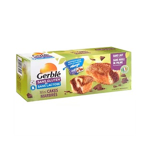 Chec marmorat Gerble, fara gluten, fara lactoza, 200 g