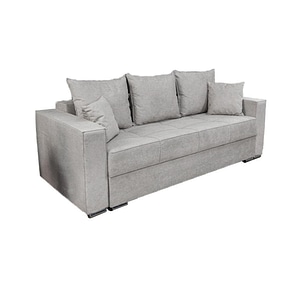 Canapea Extensibila Claudia Memory Max Nice Velvet 6, 230 x 110 x 85 cm, bej deschis