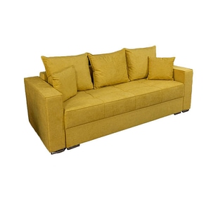 Canapea Extensibila Claudia Memory Max Nice Velvet 13, 230 x 110 x 85 cm, mustar