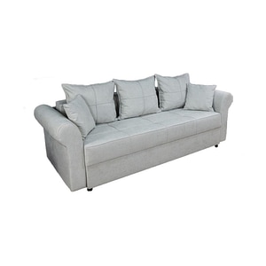 Canapea Extensibila Elsa Memory Mini Lemon 05, 230 x 96 x 75 cm, gri