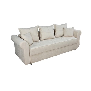 Canapea Elsa Memory Max Lemon 01, 230 x 107 x 75 cm, bej