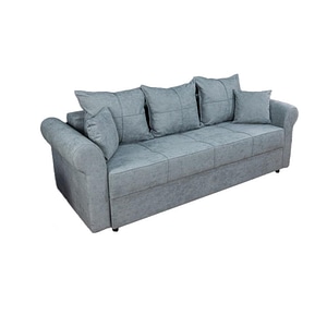 Canapea Elsa Memory Max Lemon 12, 230 x 107x 75 cm, gri albastrui