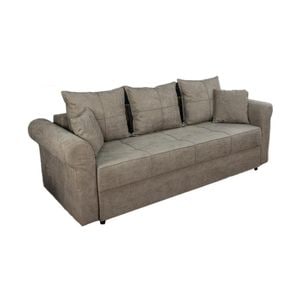 Canapea Extensibila Elsa Memory Max Lemon 26, 230 x 107 x 75 cm, maro deschis