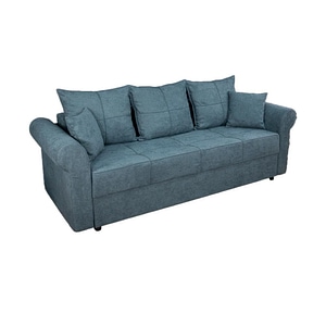 Canapea Extensibila Elsa Memory Max Lemon 56, 230 x 107 x 75 cm, gri antracit