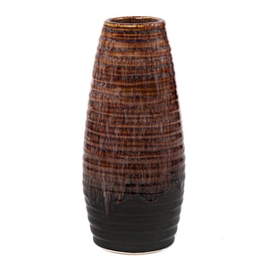 Vaza Dar, ceramica, maro, 21 cm