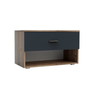Pantofar Sani Urban, Stejar kraft tabako/Grafit, 75 x 38 x 32 cm