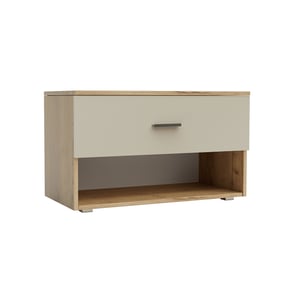Pantofar Sani Urban, Stejar kraft auriu/Satin, 75 x 38 x 32 cm