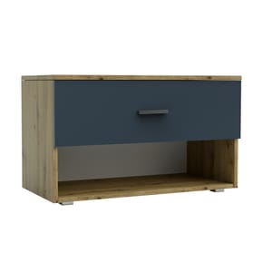 Pantofar Sani Urban, Stejar artizan/Antracit, 75 x 38 x 32 cm