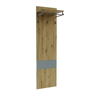 Cuier Sani Urban, Stejar artizan/Chinchila gri, 45 x 165 cm