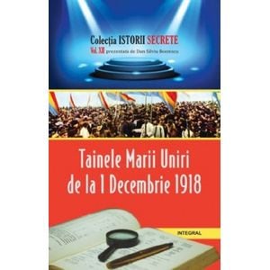 Istorii secrete vol.12: Tainele Marii Uniri de la 1 Decembrie 1918 - Dan-Silviu Boerescu