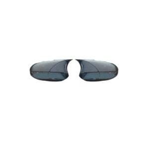 Set capace oglinzi tip Batman, compatibile cu Opel Astra G 1998-2004, negru lucios