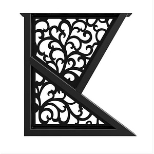 Picioare metalice masa, set metal, 2 bucati, mobilier dining, 65x8x72 cm, negru
