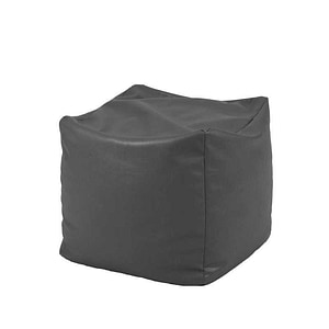 Taburet Cub Pufrelax, 40x40x40 cm, Gri