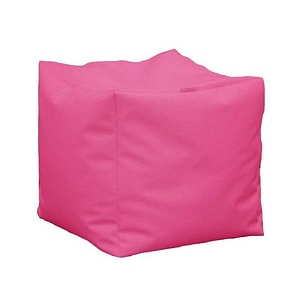 Taburet Cub XL Pufrelax, 45x45x45 cm, Roz