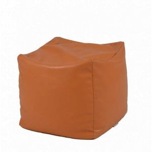 Taburet Cub XL Pufrelax, 45x45x45 cm, Maro