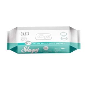 Servetele umede SLEEPY SENSITIVE XL, 50 buc