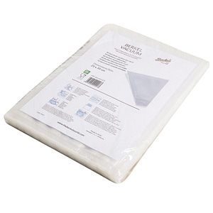 Set de 50 pungi de vidat Berkel, BKL001129, gofrate, 25x35 cm, transparent