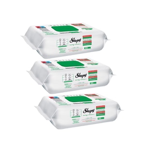Servetele umede multi-suprafete Sleepy Easy Clean White Soap, 3 pachete x 100, 300 buc