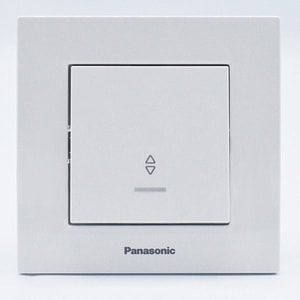 Intrerupator cap scara cu led Karre Plus Panasonic, ST, alb