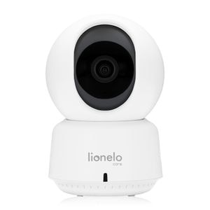 Video monitor Lionelo Babyline 9.1, Conexiune prin aplicatia Lionelo Smart, Pana la 8h de functionare, Comunicare bidirectionala, Cu senzor de miscare si sunete Alb