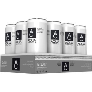 Apa minerala carbogazoasa AQUA CARPATICA bax 0.33L x 12 doze
