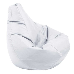 Fotoliu Nirvana Light Pufrelax, Alb, Textil