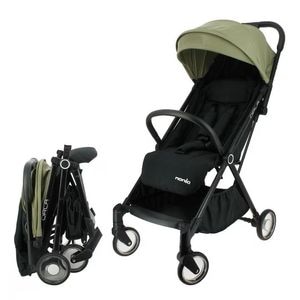 Carucior sport compact ultralight Nania Orla, cu pliere automata, kaki black