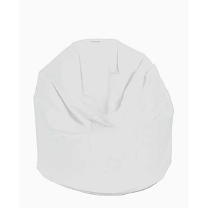 Fotoliu Relaxo XL Pufrelax, Alb, Textil