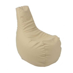 Fotoliu tip Scaun Sunlounger EVO Pufrelax, Bej, Piele ecologica