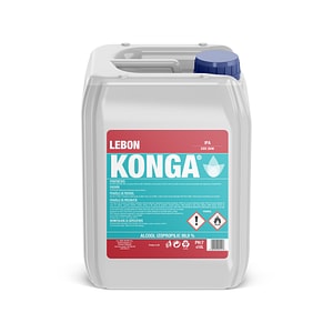 Set Alcool izopropilic Konga, IPA puritate 99.9%, 10 L