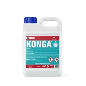 Set Alcool izopropilic Konga, IPA puritate 99.9%, 5 L