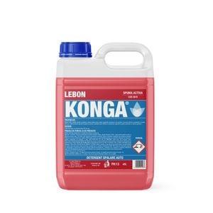 Spuma activa Konga, Detailing Auto, 5L, Uz profesional, Cu dilutie 1:50, Alb
