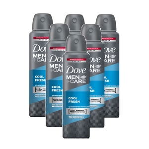 Deodorant spray barbati Dove Men+ Care Cool Fresh, 6 buc x 250 ml