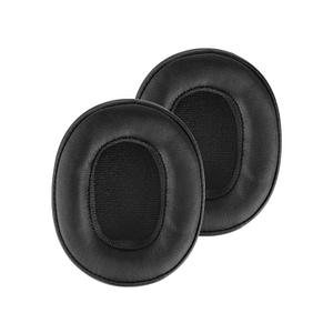 Set 2 bureti de schimb pentru casti Skullcandy Crusher 3.0, 2.0,  360, EVO,  ANC, Hesh 3 Wireless Over-Ear,  Spuma cu memorie, Piele ecologica, Negru