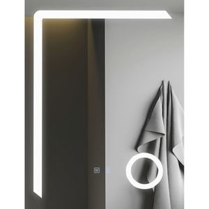 Oglinda LED si Touch SMACK J01, functie dezaburire, 60x80 cm