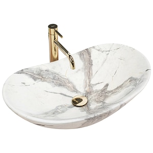 Lavoar de blat Royal Sand, oval, 62x36 cm